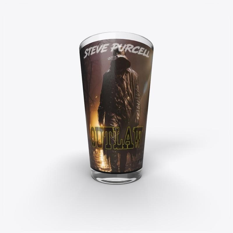 "Outlaw" Cover-Art Pint Glass